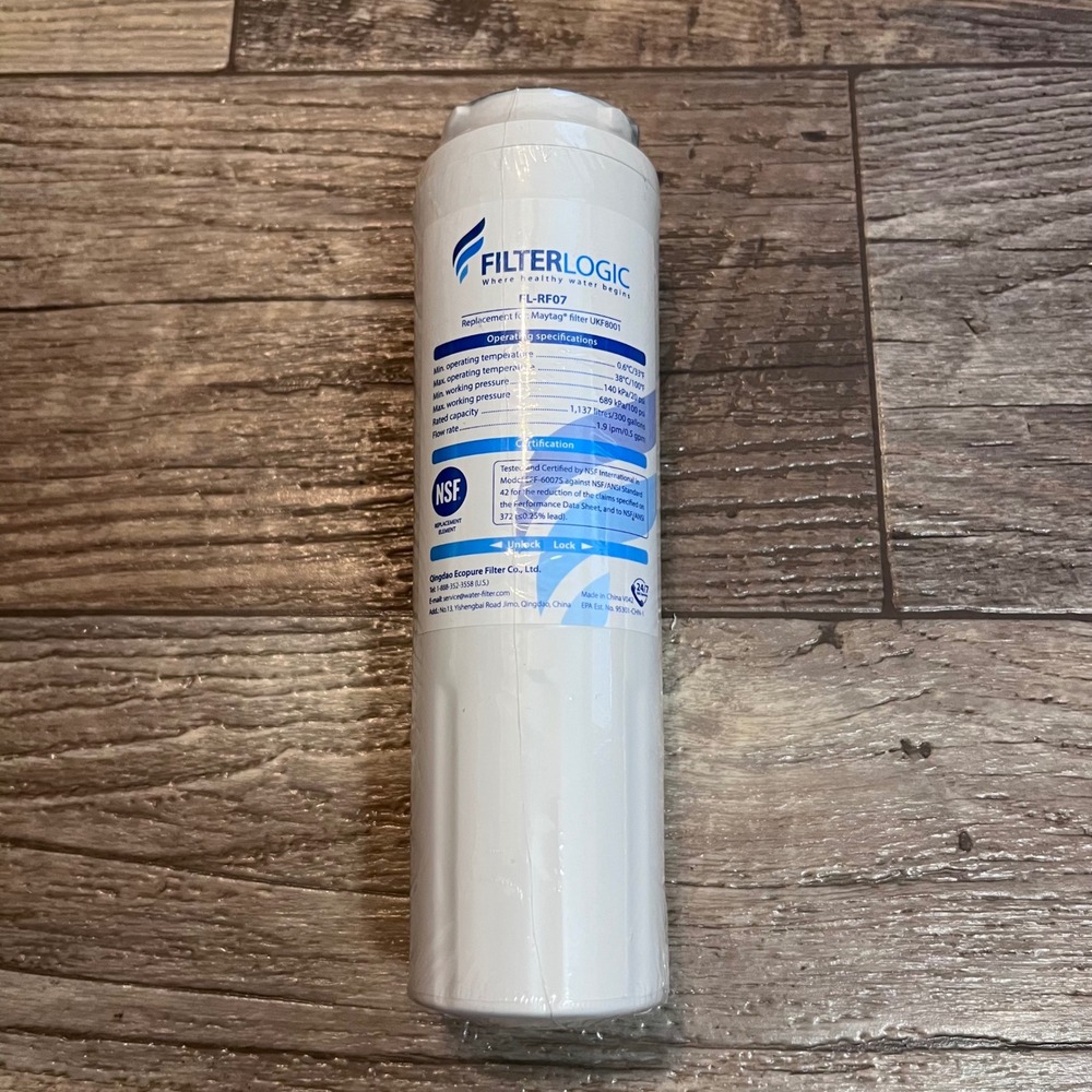 FilterLogic‎ FL-RF07 Refrigerator Water Filter Replacement for Maytag UKF8001